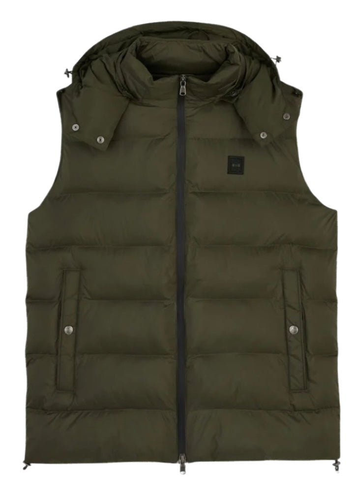 Hooded puffer jacket