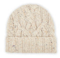 THICK BEIGE MOULINÉ HAT