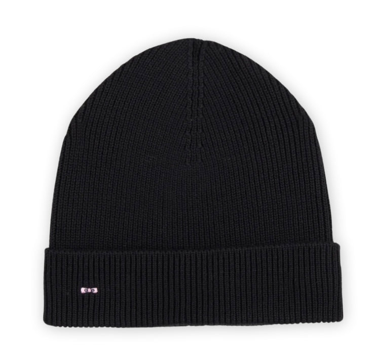 Plain Black Beanie