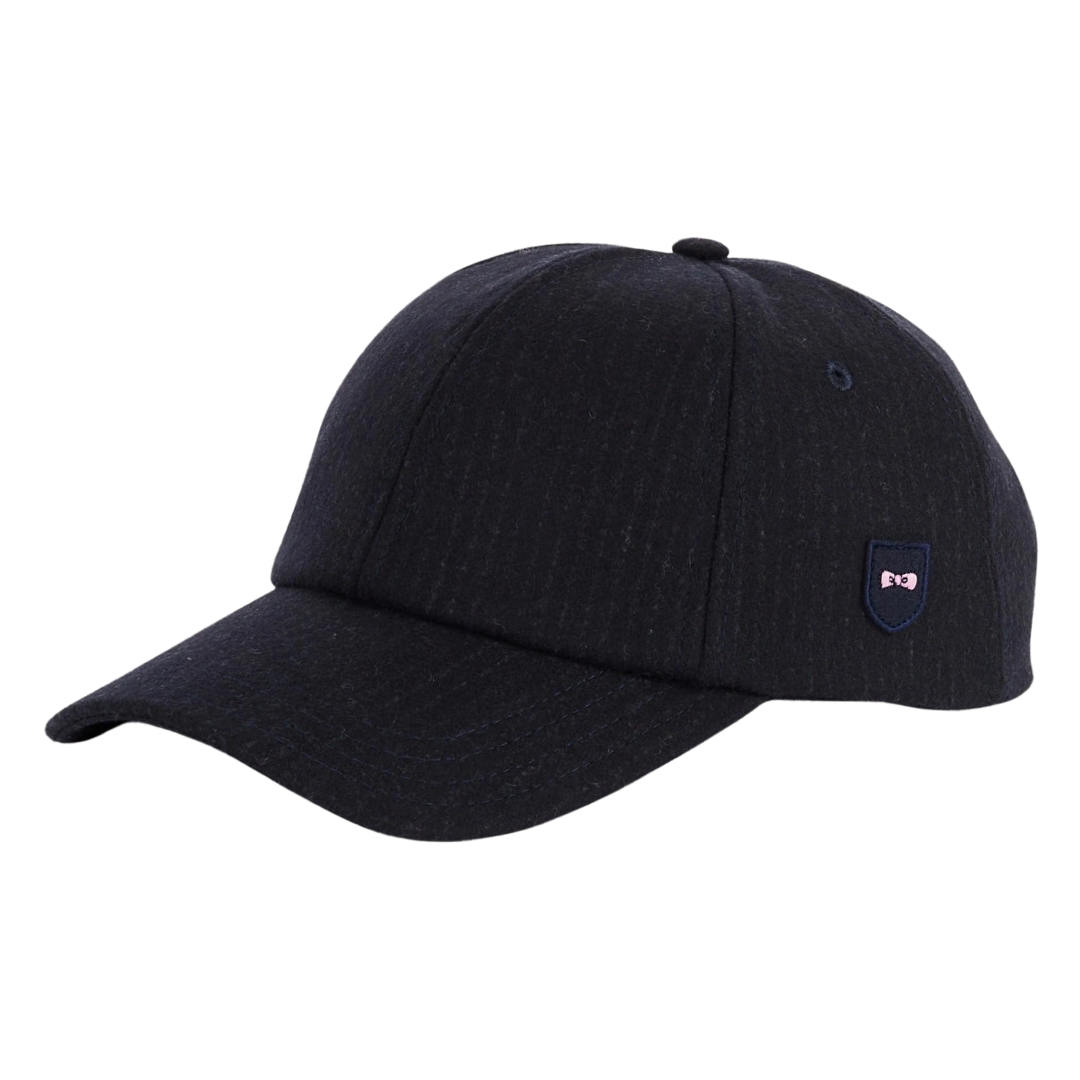 Dark blue cap with faded stripes