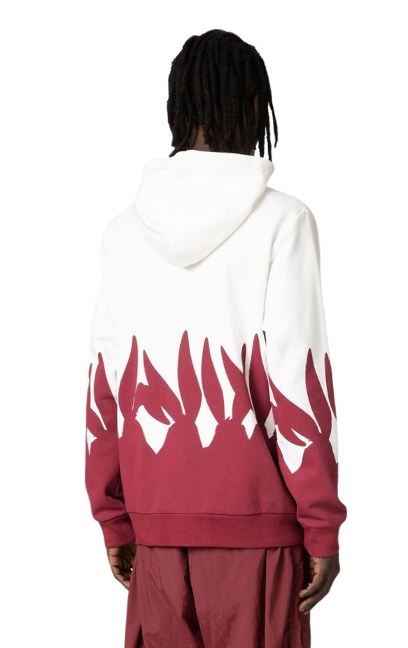 Hooded sweatshirt with cartoon detail