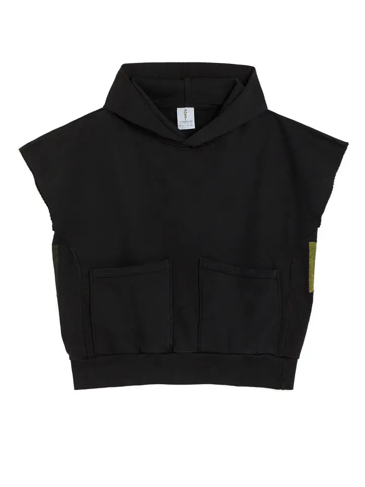 Sleeveless Bolt Hoodie