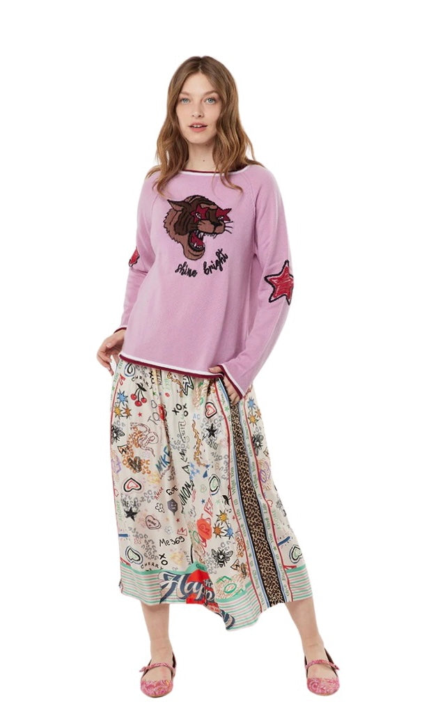 Paulina Crew Neck Cashmere Blend