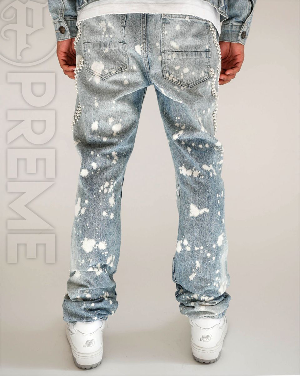 Pearl Embellished Jean