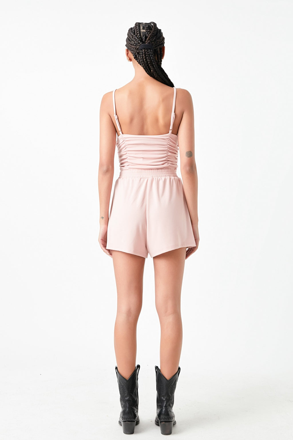 Shirred Romper