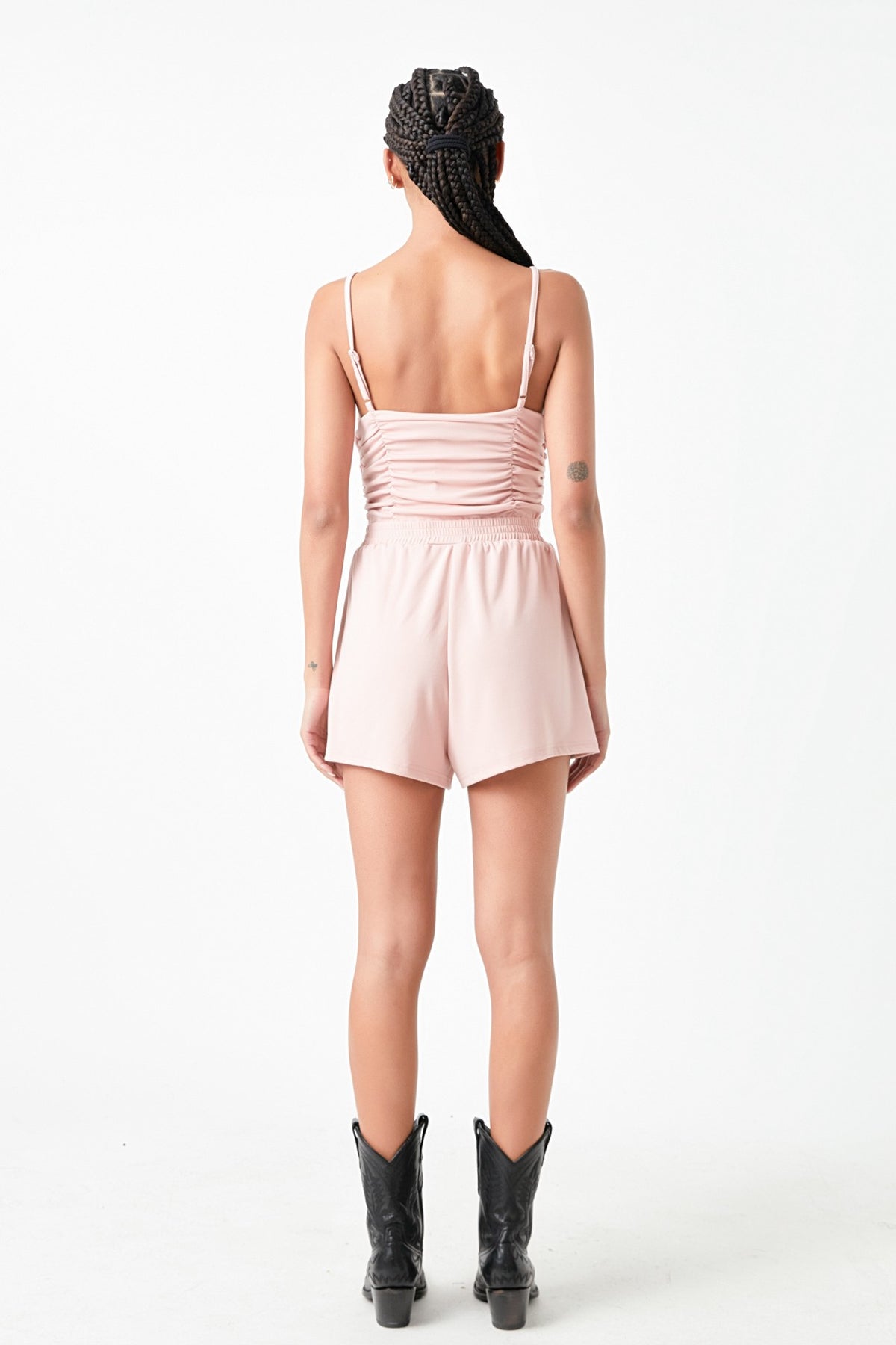 Shirred Romper