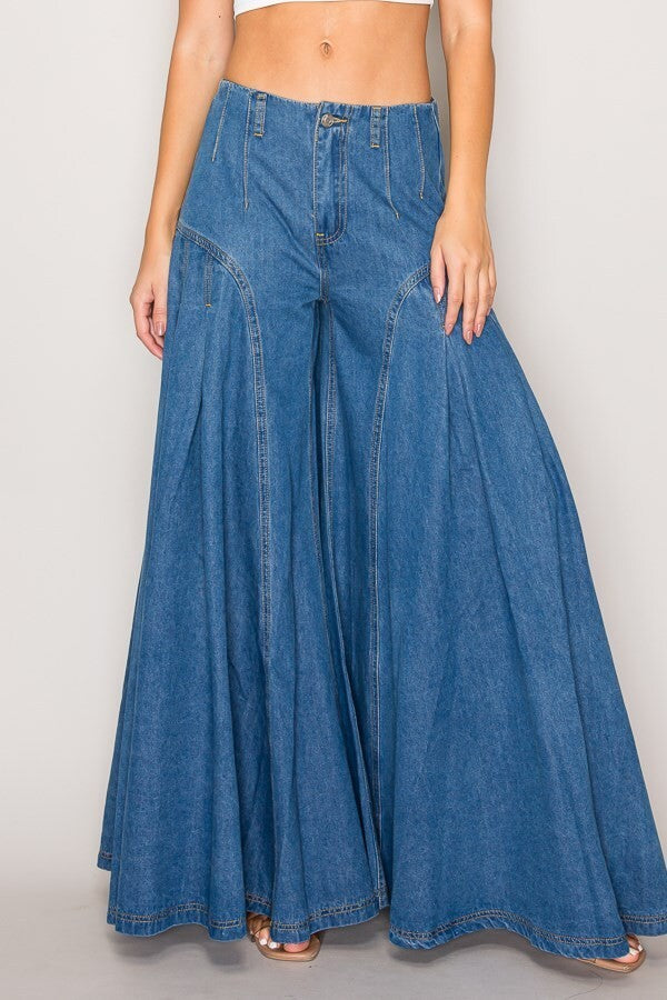 Super Wide Leg Jeans