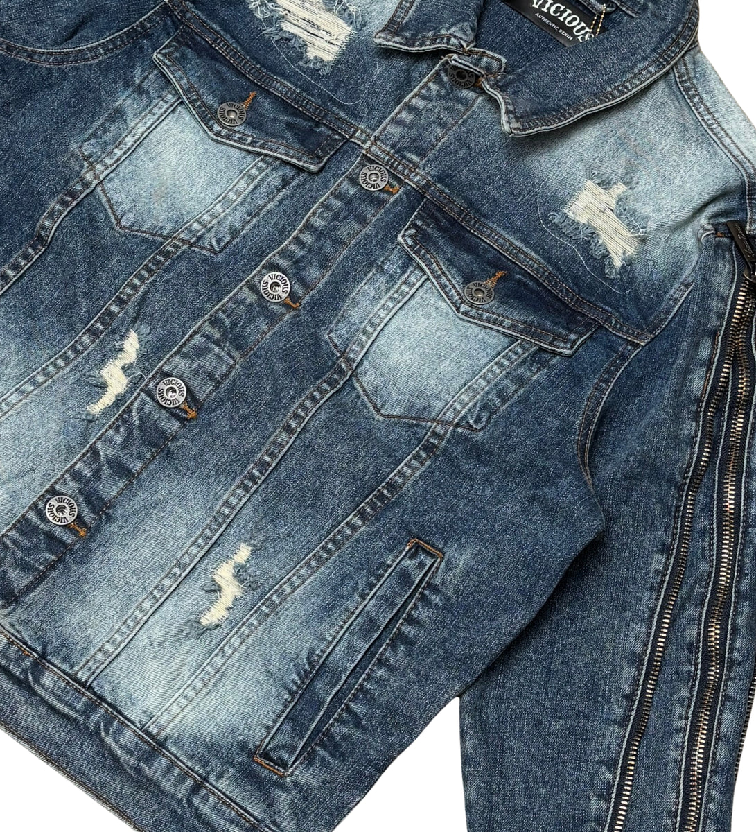 Denim Zip Jacket