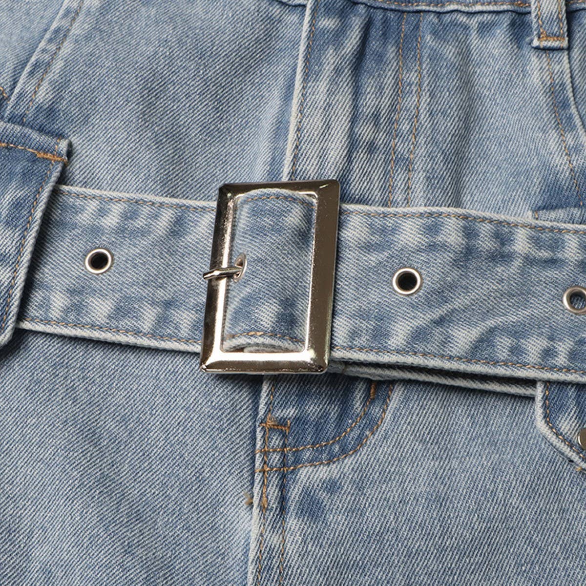 EXPOSED WAIST JEAN