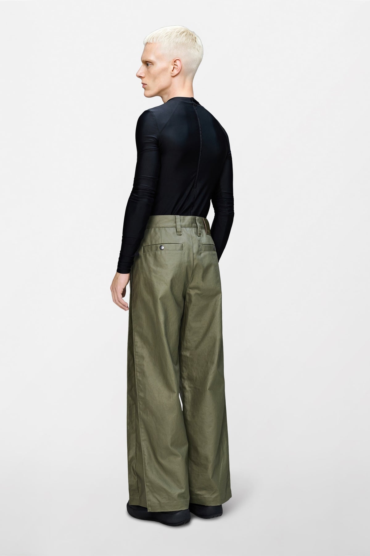 Heavy Weight Woven Straight Pants