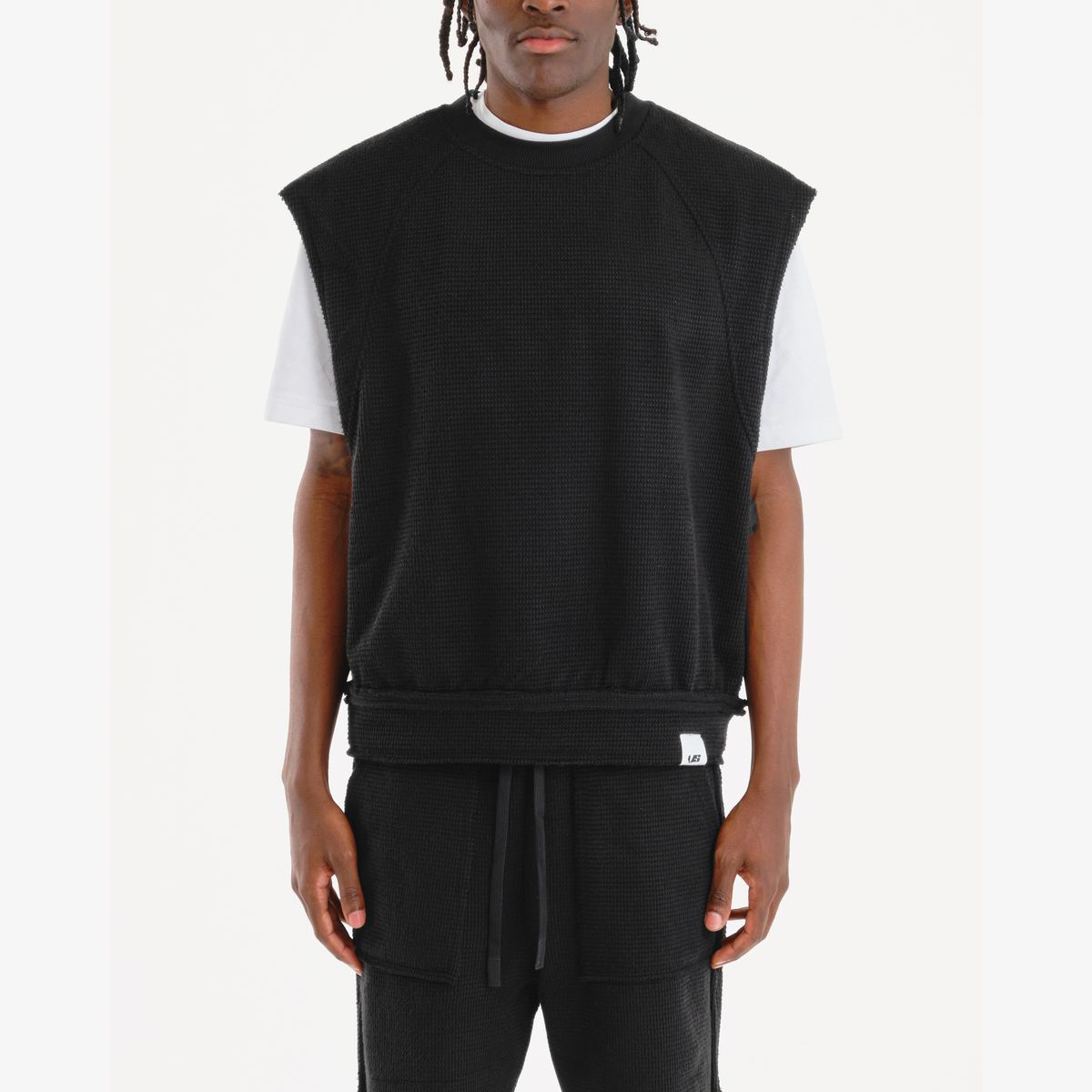 Waffle Sleeveless Top