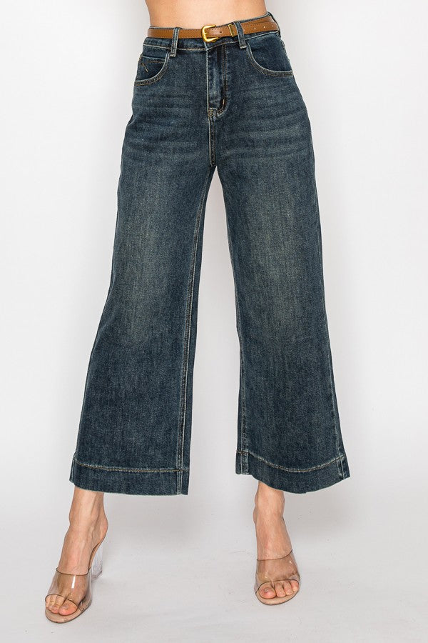 Capri Straight Jeans