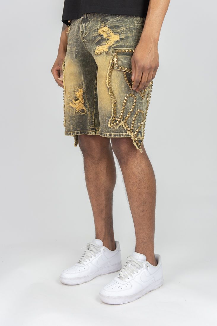 Studded Jorts
