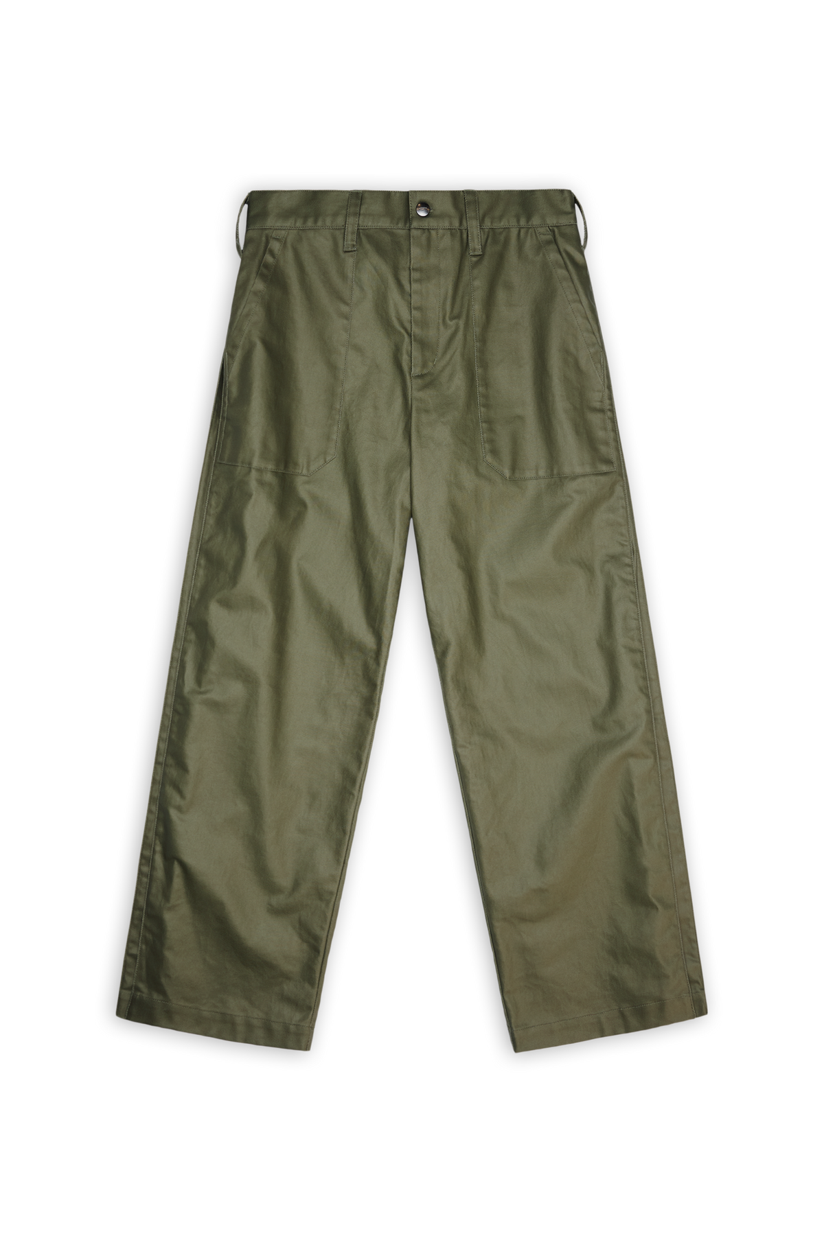 Heavy Weight Woven Straight Pants