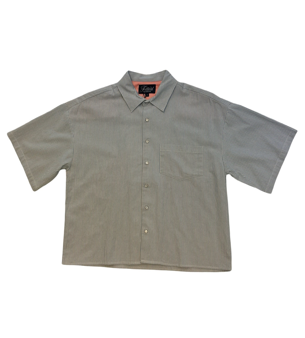 Stripped Embroidered Shirt