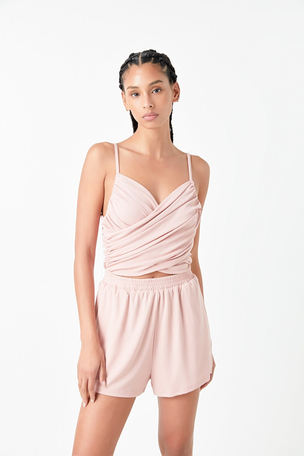 Shirred Romper