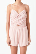 Shirred Romper