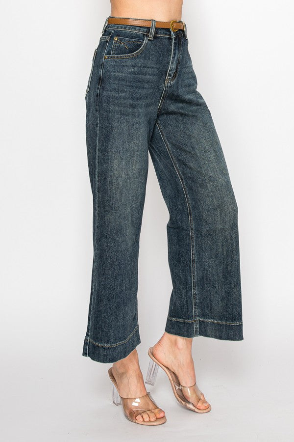 Capri Straight Jeans
