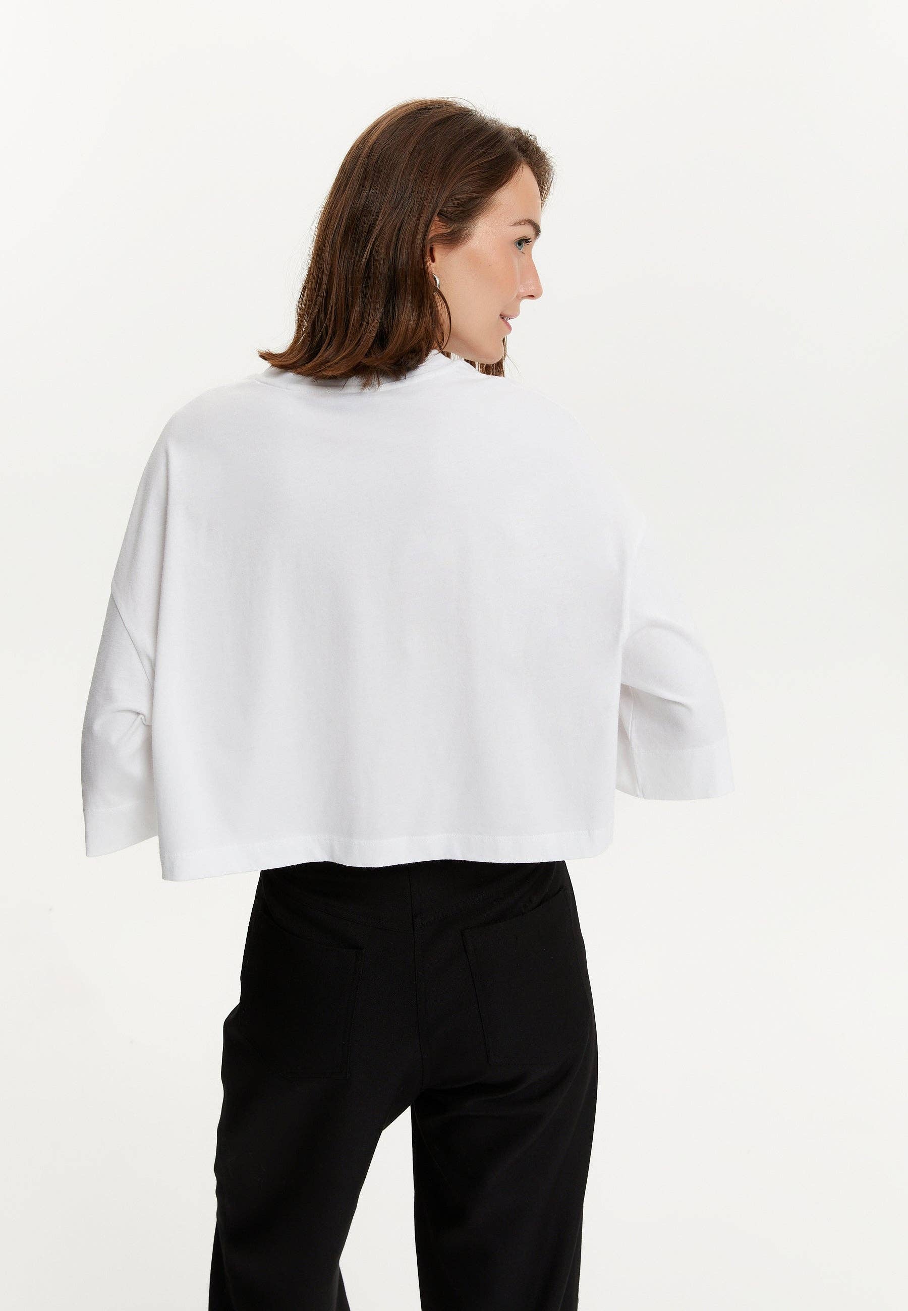 Oversized Crop T-Shirt