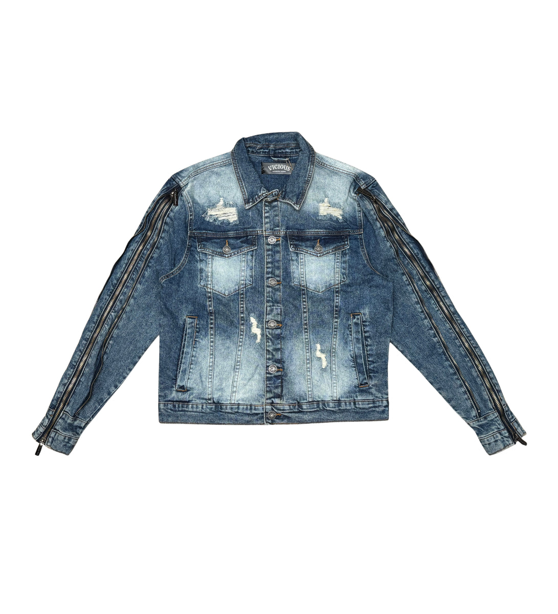 Denim Zip Jacket