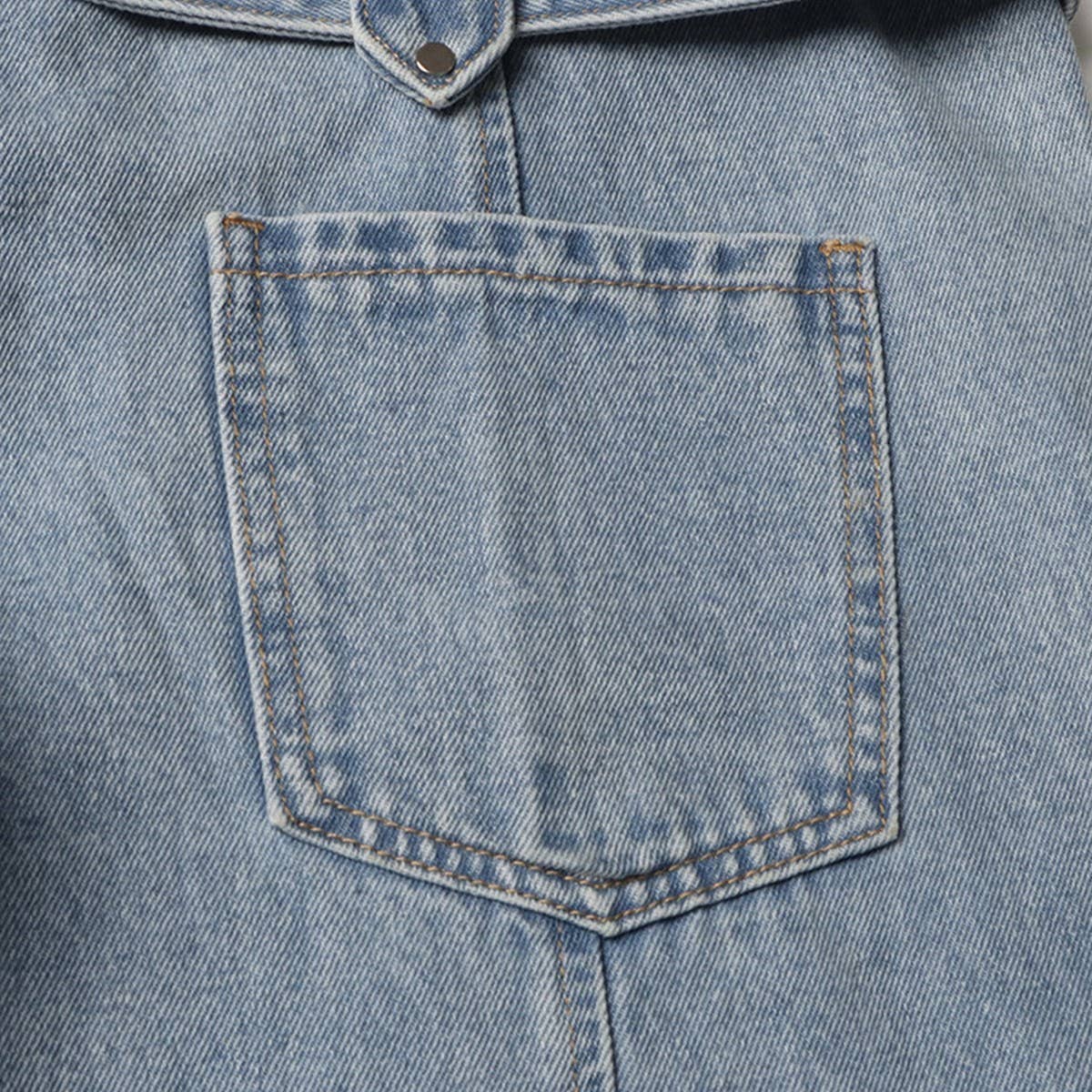 EXPOSED WAIST JEAN