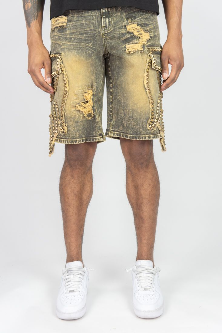 Studded Jorts