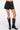 Vegan leather shorts